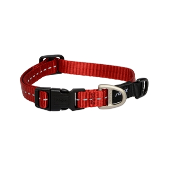 Rogz Utility Classic Hundhalsband Röd